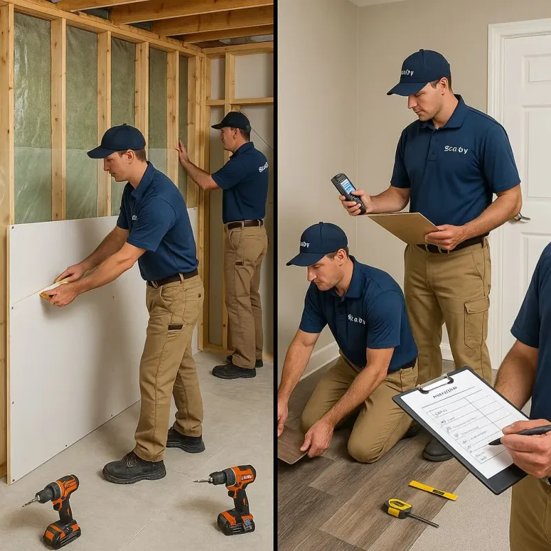 Repairs and Reconstruction process in Heavener, OK